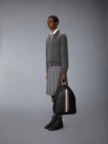 PEBBLE GRAIN RWB STRIPE BACKPACK BLACK
