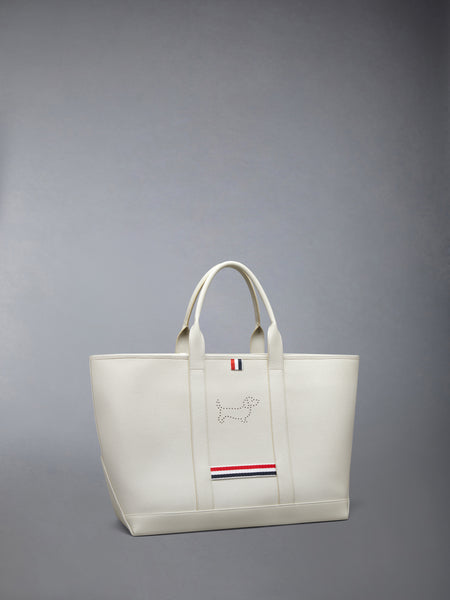 PEBBLE GRAIN HECTOR MEDIUM TOOL TOTE KHAKI