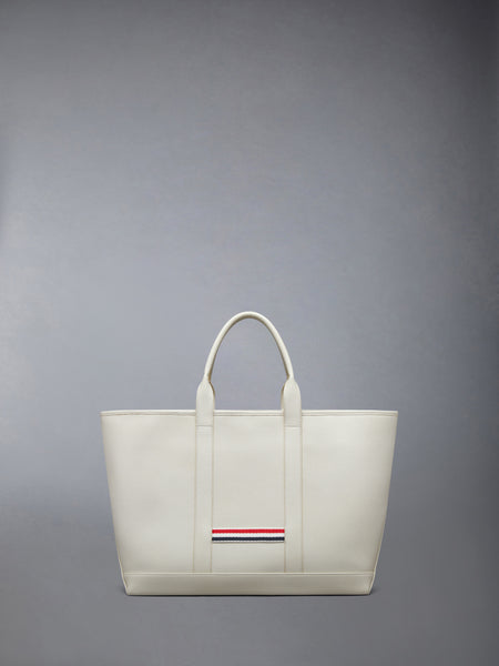 PEBBLE GRAIN HECTOR MEDIUM TOOL TOTE KHAKI