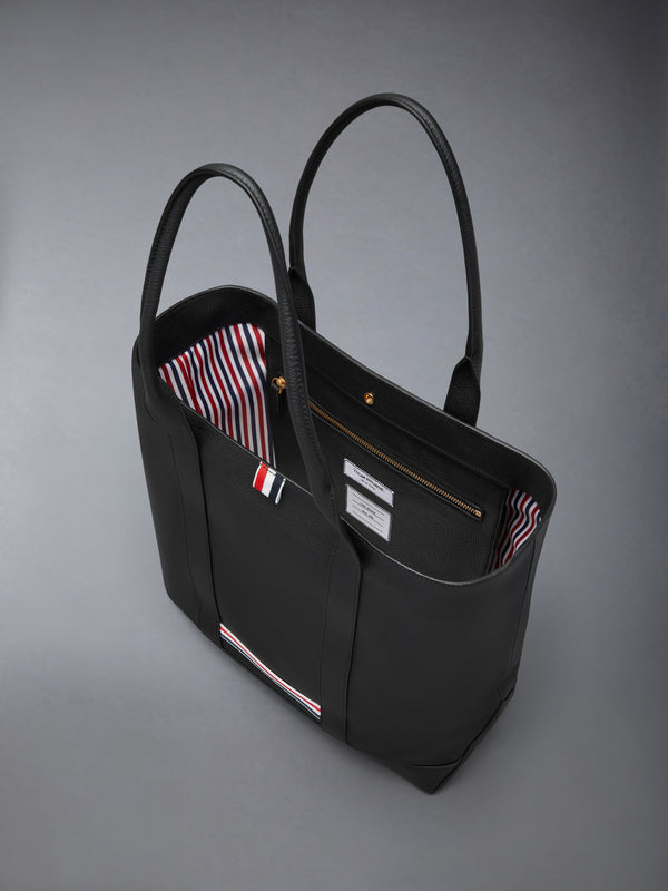VERTICAL TOOL TOTE IN SOFT PEBBLE GRAIN LEATHER - image 4