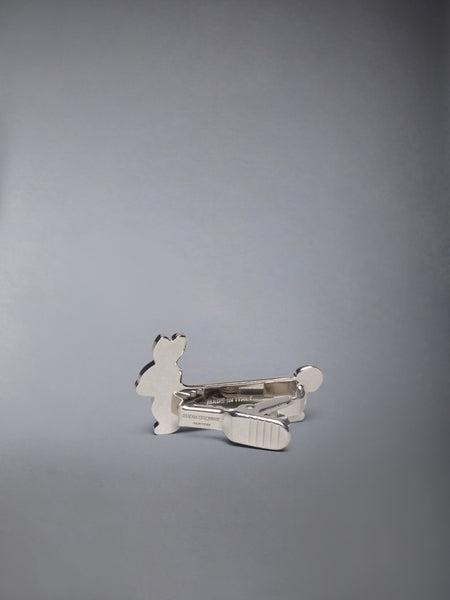 STERLING SILVER RABBIT TIE BAR SILVER