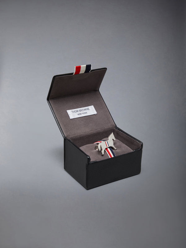 LUNAR NEW YEAR STERLING SILVER HORSE TIE BAR - image 4