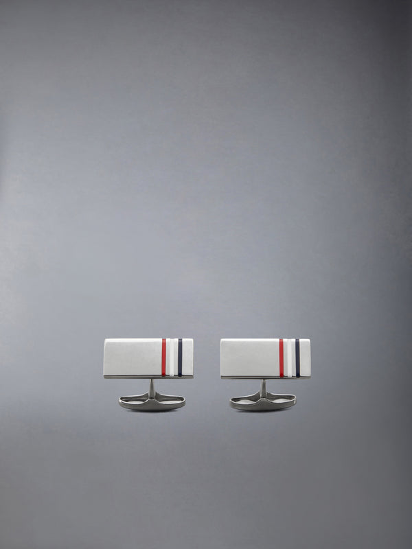 STERLING SILVER RWB CUFFLINKS - featured image