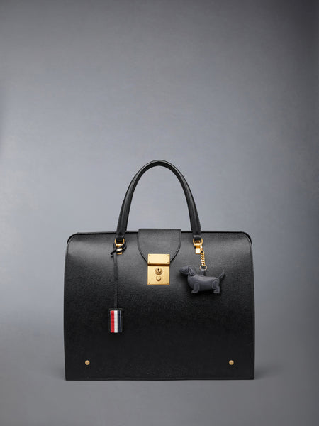 SOFT CAVIAR AGNEAU HECTOR CHARM DARK GREY