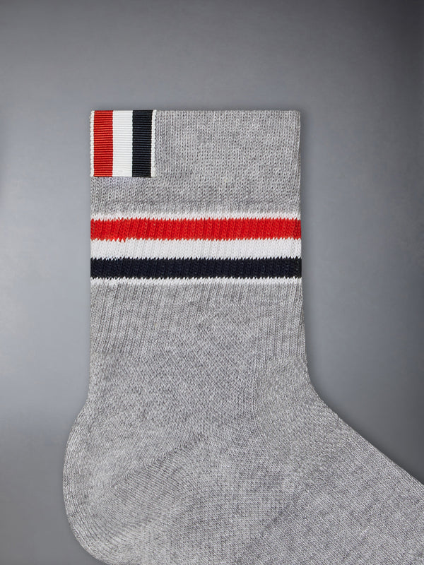 RWB STRIPE ATHLETIC ANKLE SOCKS - image 2