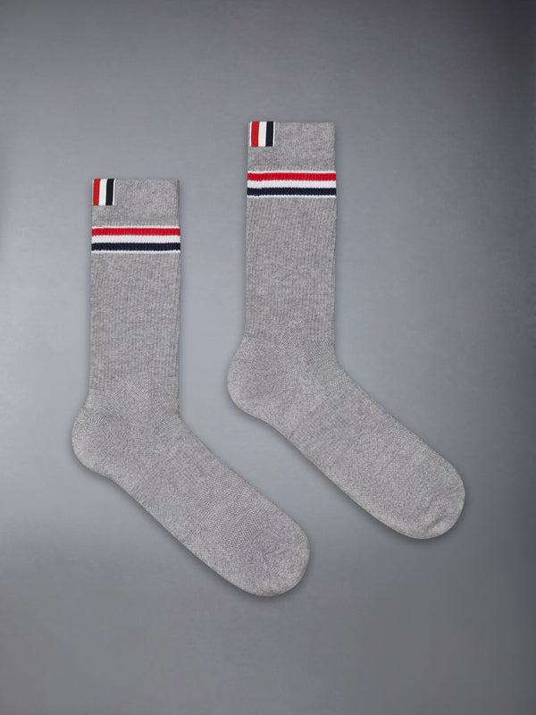 RWB STRIPE ATHLETIC MID CALF SOCKS - featured image