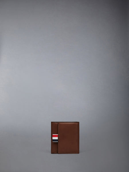 SOFT CALF SMALL COIN PURSE DARK BROWN