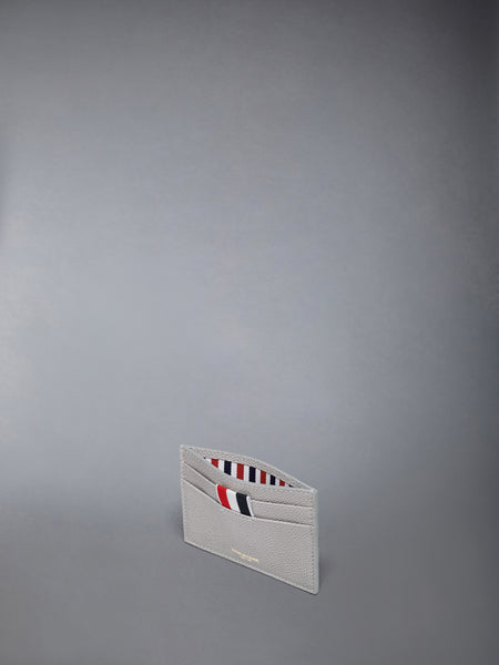 PEBBLE GRAIN 4-BAR SINGLE CARD HOLDER LIGHT GREY