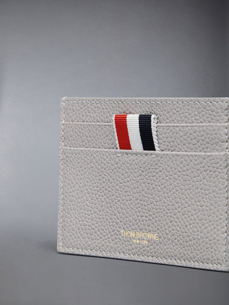 PEBBLE GRAIN 4-BAR SINGLE CARD HOLDER LIGHT GREY