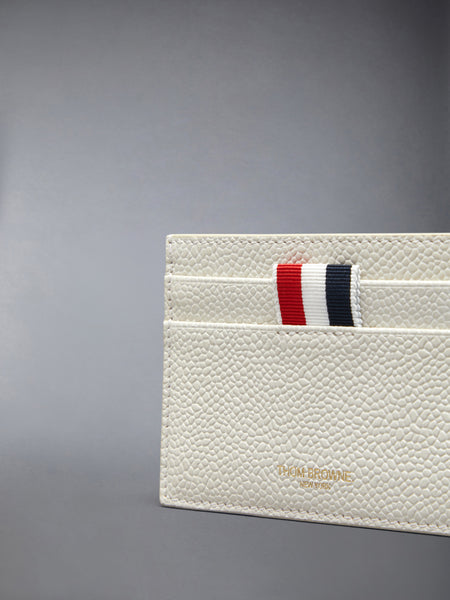 PEBBLE GRAIN HECTOR SINGLE CARD HOLDER KHAKI