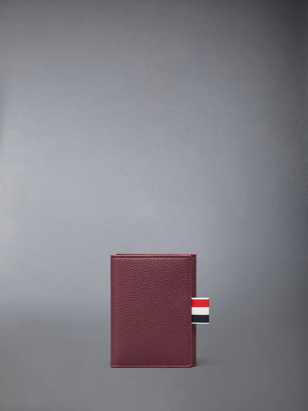 SOFT PEBBLE GRAIN TRIFOLD WALLET - featured image