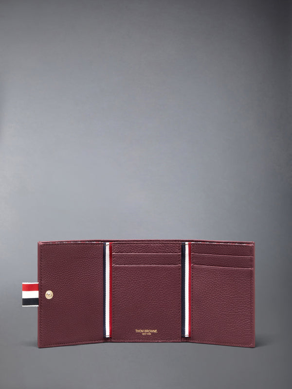 SOFT PEBBLE GRAIN TRIFOLD WALLET - image 3