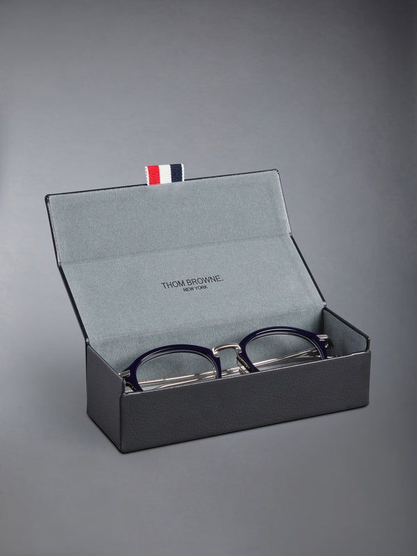 ACETATE AND TITANIUM ROUND EYEGLASSES - image 6