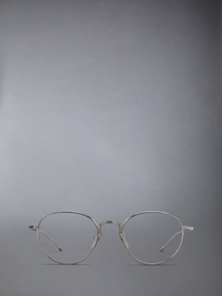TITANIUM ROUND EYEGLASSES SILVER