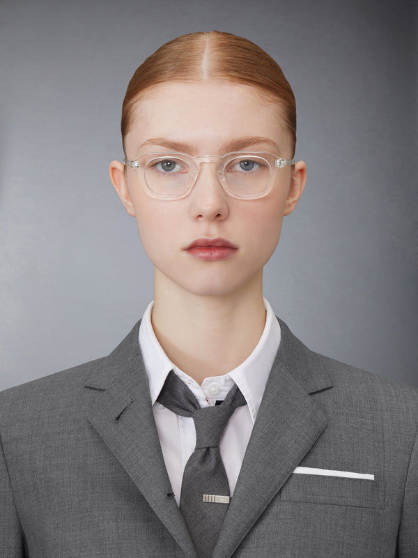 ACETATE OVAL EYEGLASSES - image 2