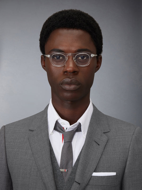 ACETATE OVAL EYEGLASSES - image 3