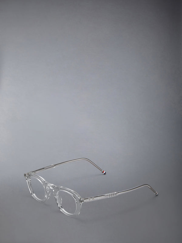 ACETATE OVAL EYEGLASSES - image 6