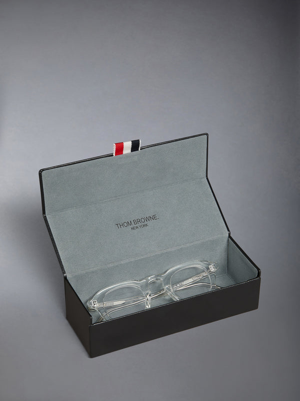 ACETATE OVAL EYEGLASSES - image 8