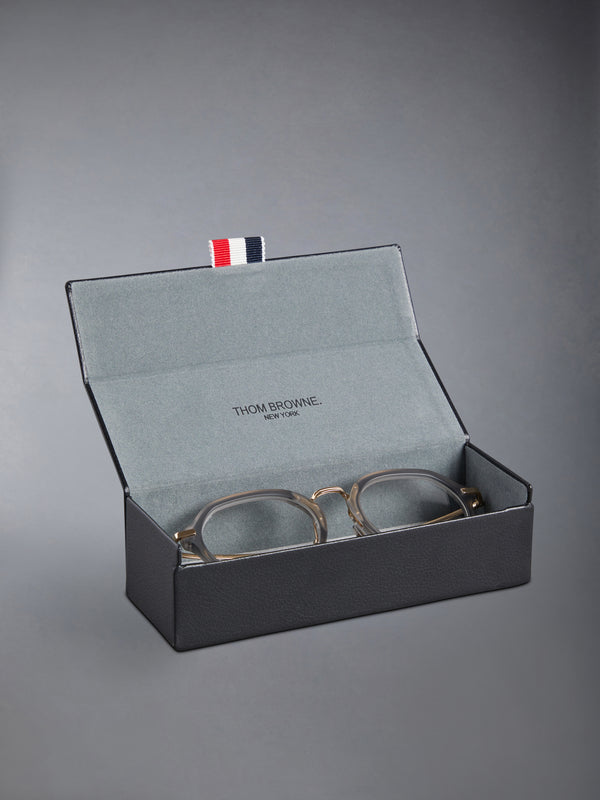 ACETATE AND TITANIUM ROUND EYEGLASSES - image 6