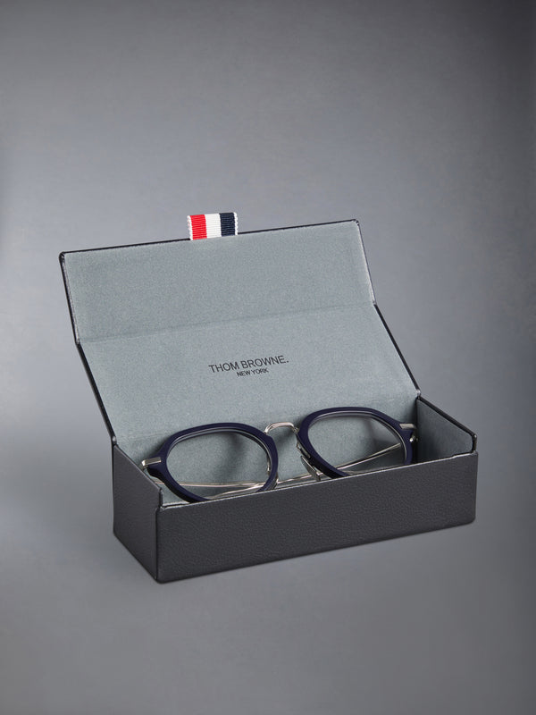 ACETATE AND TITANIUM ROUND EYEGLASSES - image 6