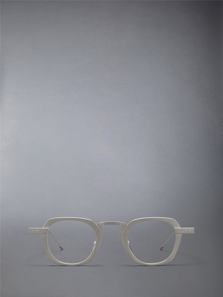TITANIUM SQUARE EYEGLASSES SILVER