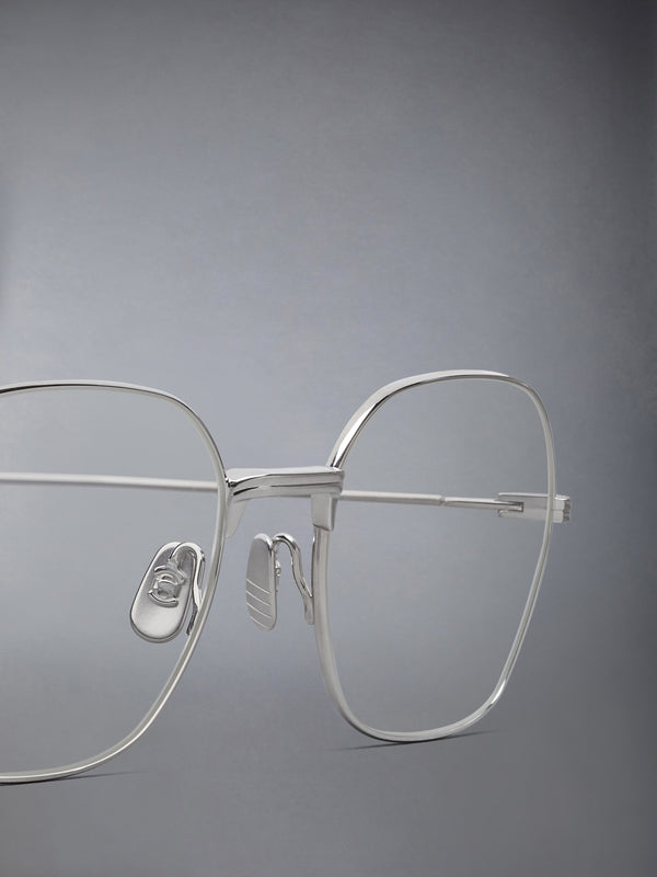 TITANIUM RECTANGULAR EYEGLASSES - image 3