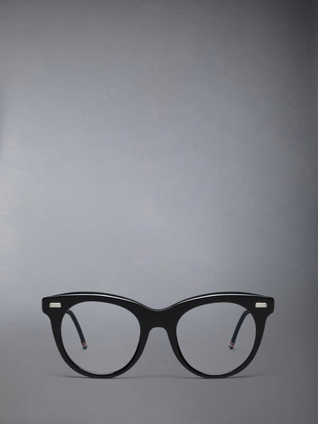 ACETATE CATEYE EYEGLASSES BLACK