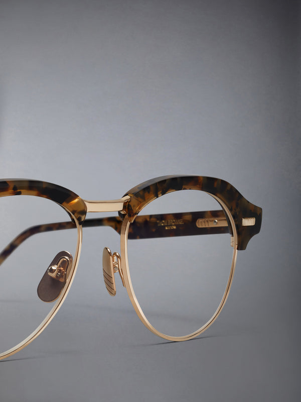 ACETATE AND TITANIUM PILOT EYEGLASSES - image 3