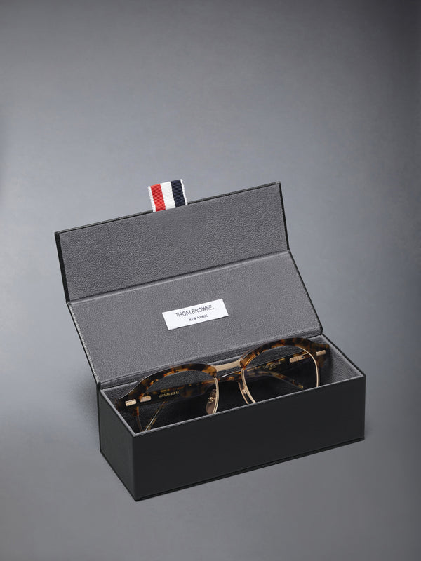 ACETATE AND TITANIUM PILOT EYEGLASSES - image 4
