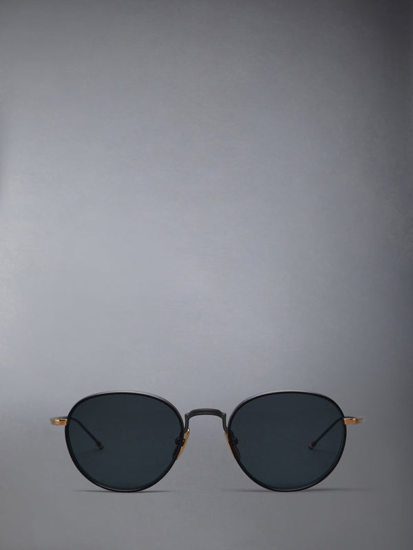 TITANIUM ROUND SUNGLASSES - featured image