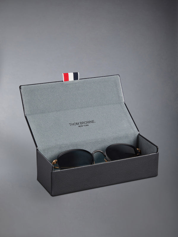 TITANIUM ROUND SUNGLASSES - image 6