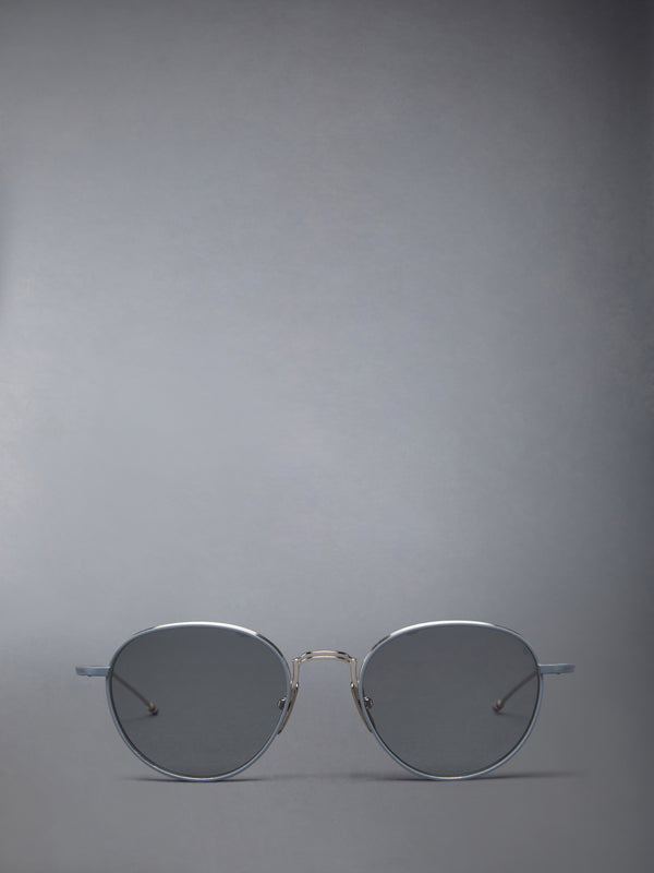 TITANIUM ROUND SUNGLASSES - featured image