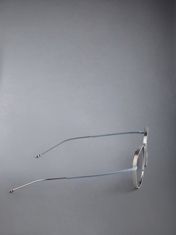 TITANIUM ROUND SUNGLASSES - image 4