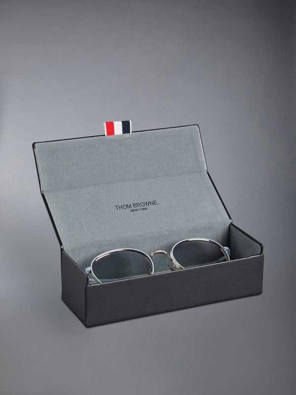 TITANIUM ROUND SUNGLASSES - image 6