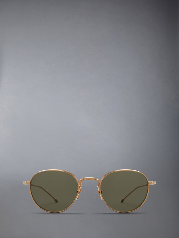 TITANIUM ROUND SUNGLASSES - featured image