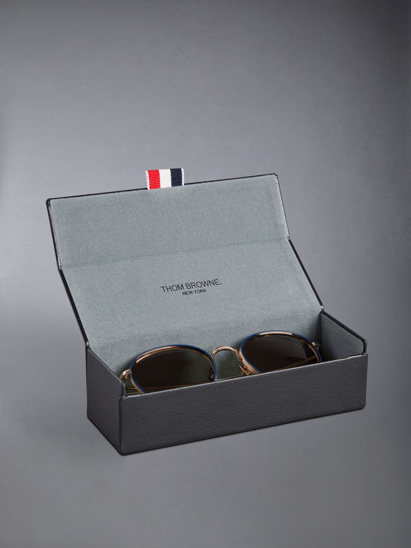 TITANIUM ROUND SUNGLASSES - image 6