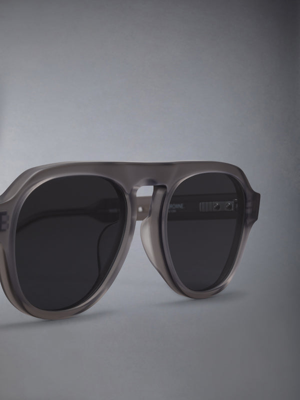 ACETATE OVAL SUNGLASSES - image 7