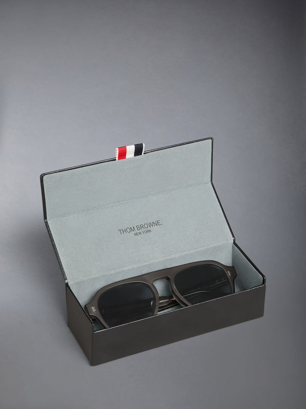 ACETATE OVAL SUNGLASSES - image 8