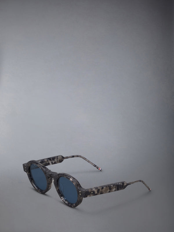 TORTOISE ACETATE ROUND SUNGLASSES - image 6