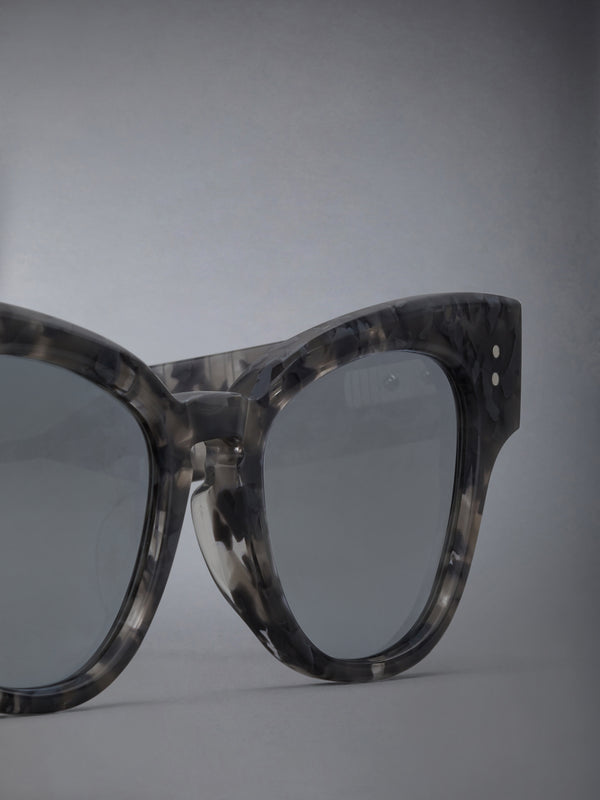 TORTOISE ACETATE CATEYE SUNGLASSES - image 7