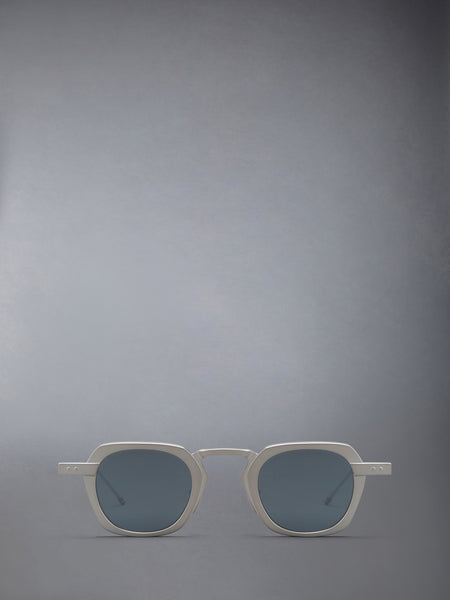 TITANIUM SQUARE SUNGLASSES SILVER
