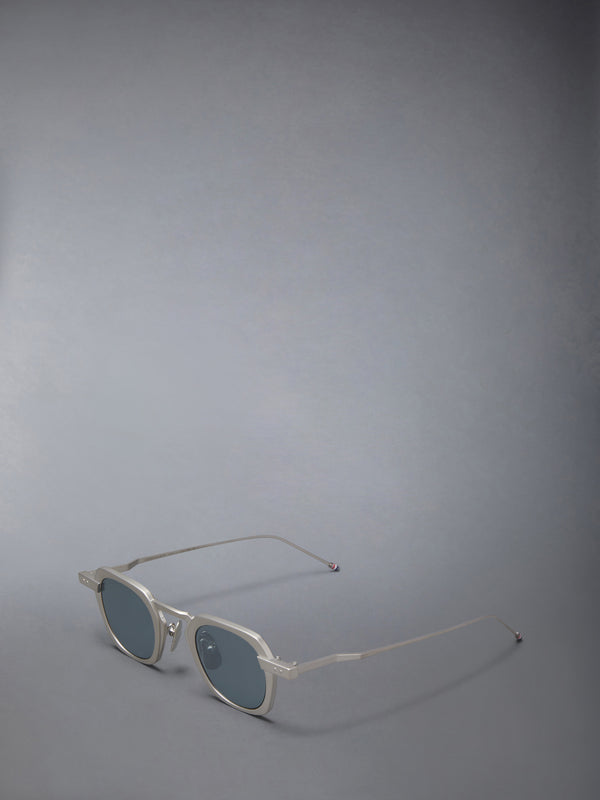 TITANIUM SQUARE SUNGLASSES - image 2