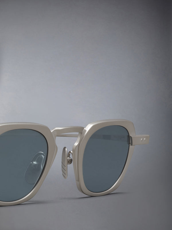 TITANIUM SQUARE SUNGLASSES - image 3