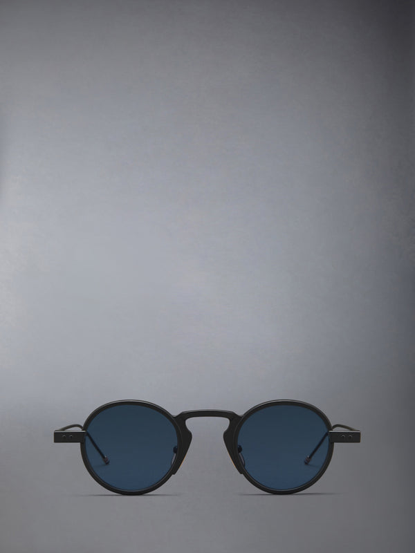 TITANIUM ROUND SUNGLASSES - featured image