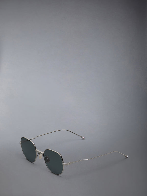 TITANIUM ROUND SUNGLASSES - image 2