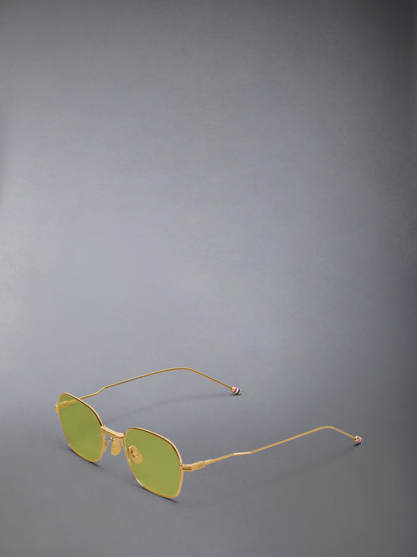 TITANIUM RECTANGULAR SUNGLASSES - image 2