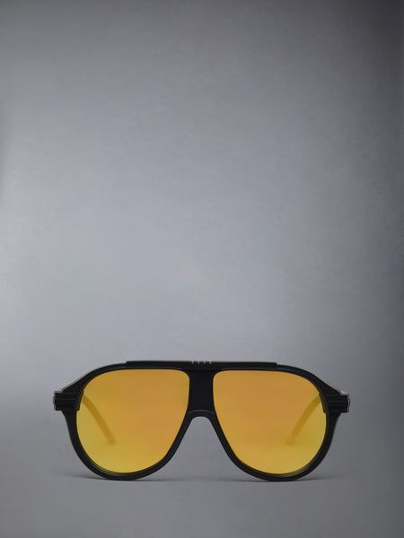 INJECTION AVIATOR SUNGLASSES BLACK