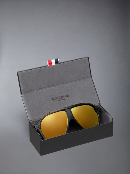 INJECTION AVIATOR SUNGLASSES BLACK
