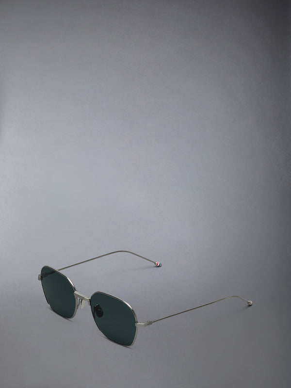 TITANIUM RECTANGULAR SUNGLASSES - image 2