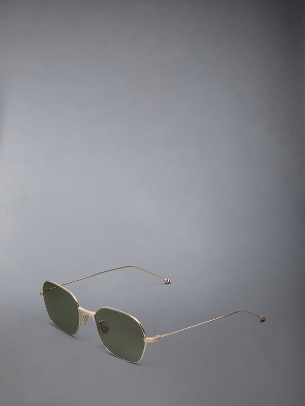 TITANIUM RECTANGULAR SUNGLASSES - image 2